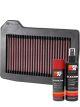 K&N Air Filter PL-1500 + Aerosol Recharge Kit
