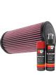 K&N Air Filter PL-2417 + Aerosol Recharge Kit