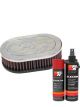 K&N Air Filter RA-071V + Aerosol Recharge Kit