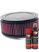 K&N Air Filter RA-0980 + Aerosol Recharge Kit