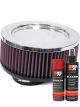 K&N Air Filter RA-098V + Aerosol Recharge Kit