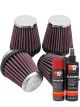 K&N Air Filter RC-2314 + Aerosol Recharge Kit
