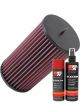 K&N Air Filter RC-2530 + Aerosol Recharge Kit