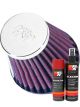 K&N Air Filter RC-2580 + Aerosol Recharge Kit