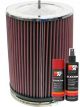K&N Air Filter RC-3150 + Aerosol Recharge Kit