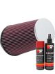 K&N Air Filter RC-3690 + Aerosol Recharge Kit