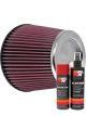 K&N Air Filter RC-4381 + Aerosol Recharge Kit