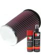 K&N Air Filter RC-4580 + Aerosol Recharge Kit