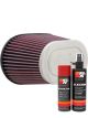 K&N Air Filter RC-5050 + Aerosol Recharge Kit