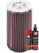K&N Air Filter RC-5144 + Aerosol Recharge Kit