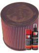K&N Air Filter RD-1450 + Aerosol Recharge Kit