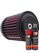 K&N Air Filter RE-0280 + Aerosol Recharge Kit