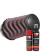 K&N Air Filter RE-0870 + Aerosol Recharge Kit