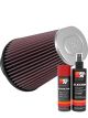 K&N Air Filter RF-1033 + Aerosol Recharge Kit