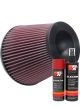 K&N Air Filter RF-10420 + Aerosol Recharge Kit
