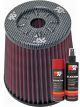 K&N Air Filter RF-1633 + Aerosol Recharge Kit