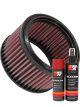 K&N Air Filter RO-5010 + Aerosol Recharge Kit