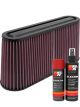 K&N Air Filter RP-5105 + Aerosol Recharge Kit