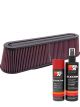 K&N Air Filter RP-5161 + Aerosol Recharge Kit