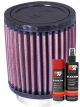 K&N Air Filter RU-0600 + Aerosol Recharge Kit