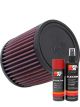 K&N Air Filter RU-0910 + Aerosol Recharge Kit