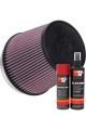 K&N Air Filter RU-1014 + Aerosol Recharge Kit