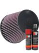 K&N Air Filter RU-1037 + Aerosol Recharge Kit
