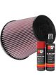 K&N Air Filter RU-1041 + Aerosol Recharge Kit