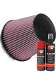 K&N Air Filter RU-1042 + Aerosol Recharge Kit