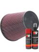 K&N Air Filter RU-1044 + Aerosol Recharge Kit