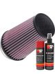 K&N Air Filter RU-1045 + Aerosol Recharge Kit