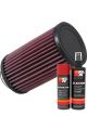 K&N Air Filter RU-1050 + Aerosol Recharge Kit