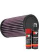 K&N Air Filter RU-1070 + Aerosol Recharge Kit