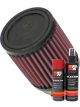 K&N Air Filter RU-1700 + Aerosol Recharge Kit