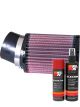 K&N Air Filter RU-1760 + Aerosol Recharge Kit