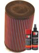 K&N Air Filter RU-1785 + Aerosol Recharge Kit