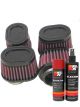 K&N Air Filter RU-1824 + Aerosol Recharge Kit