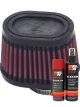 K&N Air Filter RU-2450 + Aerosol Recharge Kit