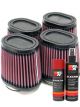K&N Air Filter RU-2814 + Aerosol Recharge Kit