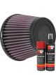 K&N Air Filter RU-2990 + Aerosol Recharge Kit