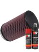K&N Air Filter RU-3040 + Aerosol Recharge Kit