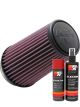 K&N Air Filter RU-3130 + Aerosol Recharge Kit