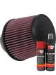K&N Air Filter RU-3570 + Aerosol Recharge Kit