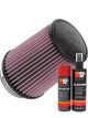 K&N Air Filter RU-4630 + Aerosol Recharge Kit