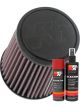 K&N Air Filter RU-4650 + Aerosol Recharge Kit