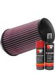 K&N Air Filter RU-4690 + Aerosol Recharge Kit