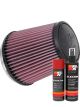 K&N Air Filter RU-4740 + Aerosol Recharge Kit
