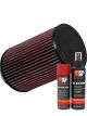 K&N Air Filter RU-5045 + Aerosol Recharge Kit