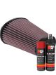K&N Air Filter RU-5063 + Aerosol Recharge Kit