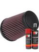 K&N Air Filter RU-5111 + Aerosol Recharge Kit